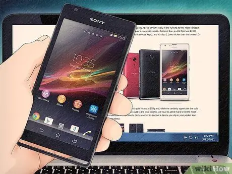 Определите, является ли телефон Sony оригинальным Шаг 4 Определите, является ли телефон Sony оригинальным Шаг 4