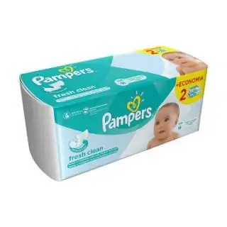 Влажные салфетки Pampers Fresh Clean - Фото: Disclosure/Netfarma Влажные салфетки Pampers Fresh Clean - Фото: Disclosure/Netfarma