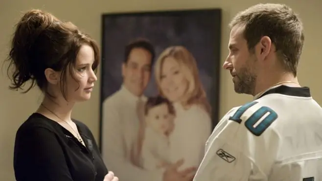 Silver Linings Playbook Дженнифер Лоуренс Брэдли Купер