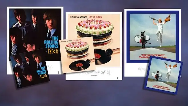 Подарок: выиграйте 3 чистых виниловых пластинки Rolling Stones ограниченным тиражом и проигрыватель
