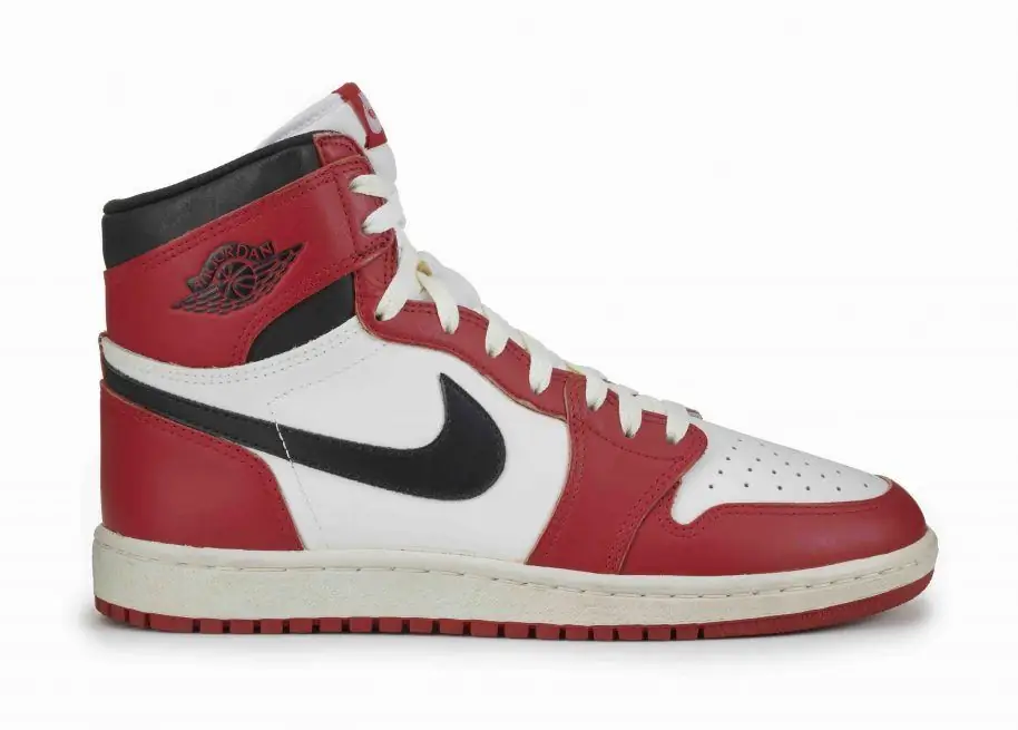 Nike Air Jordan I, 1985 г. Архив Nike предоставлен Американской федерацией искусств