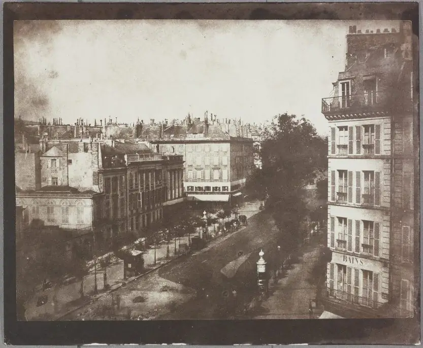 II. Вид на бульвары Парижа, май 1843 года. Национальный музей СМИ / Библиотека изображений науки и общества