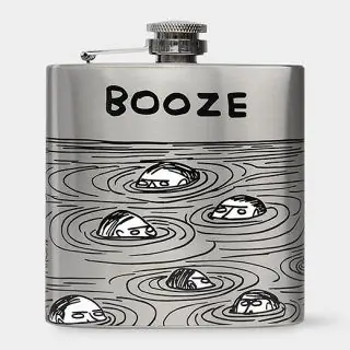Booze Flask X Дэвид Шригли, предоставлено Музеем современного искусства Booze Flask X Дэвид Шригли, предоставлено Музеем современного искусства