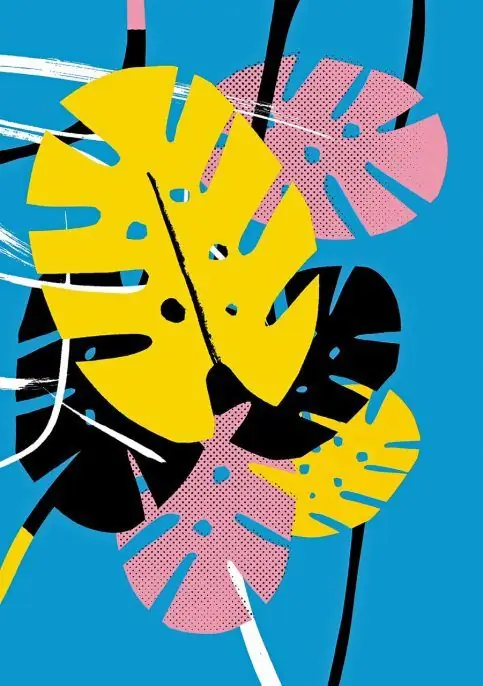 АТЕЛЬЕ БИНГО: СИНИЙ ЦВЕТОЧНЫЙ АБСТРАКТ для журнала Wrap. Ручной коллаж и трафаретная печать, 2014 г АТЕЛЬЕ БИНГО: СИНИЙ ЦВЕТОЧНЫЙ АБСТРАКТ для журнала Wrap. Ручной коллаж и трафаретная печать, 2014 г