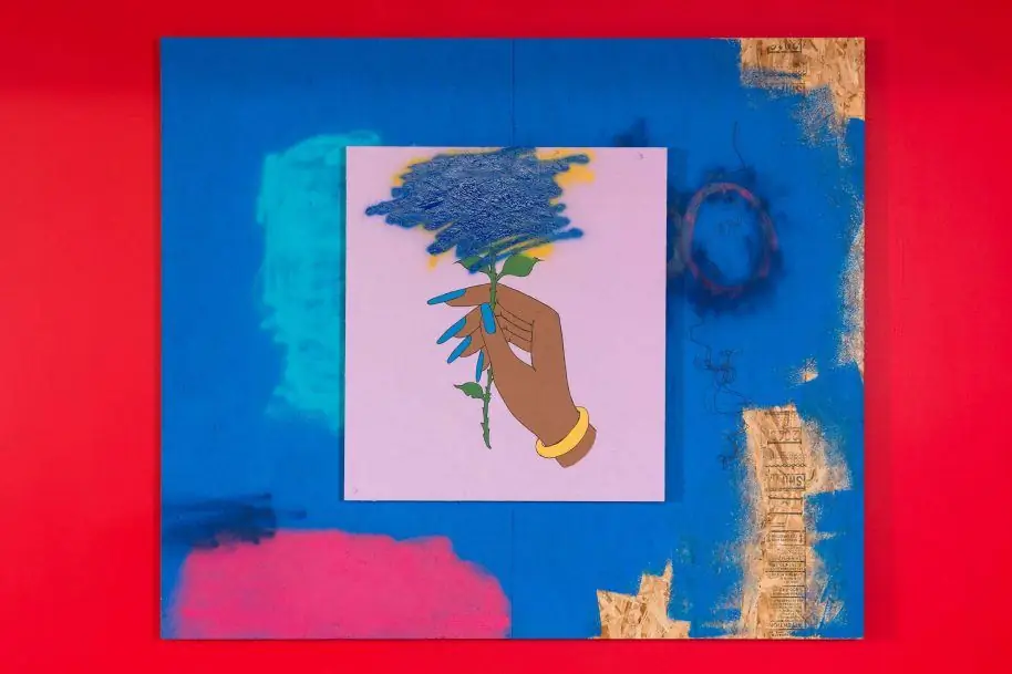 Awol Erizku, Codeine Crazy - Future, 2016, акрил на деревянной панели, 72 x 84 x 12 дюймов Awol Erizku, Codeine Crazy - Future, 2016, акрил на деревянной панели, 72 x 84 x 12 дюймов