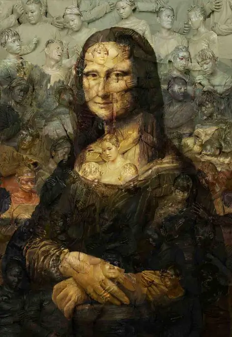 Лю Болин Мона Лиза, 2016. Архивный пигментный оттиск. 78 3/4 x 54 1/4 дюйма (200 x 137,7 см), выпуск из 8 + 2 точки доступа Лю Болин Мона Лиза, 2016. Архивный пигментный оттиск. 78 3/4 x 54 1/4 дюйма (200 x 137,7 см), выпуск из 8 + 2 точки доступа