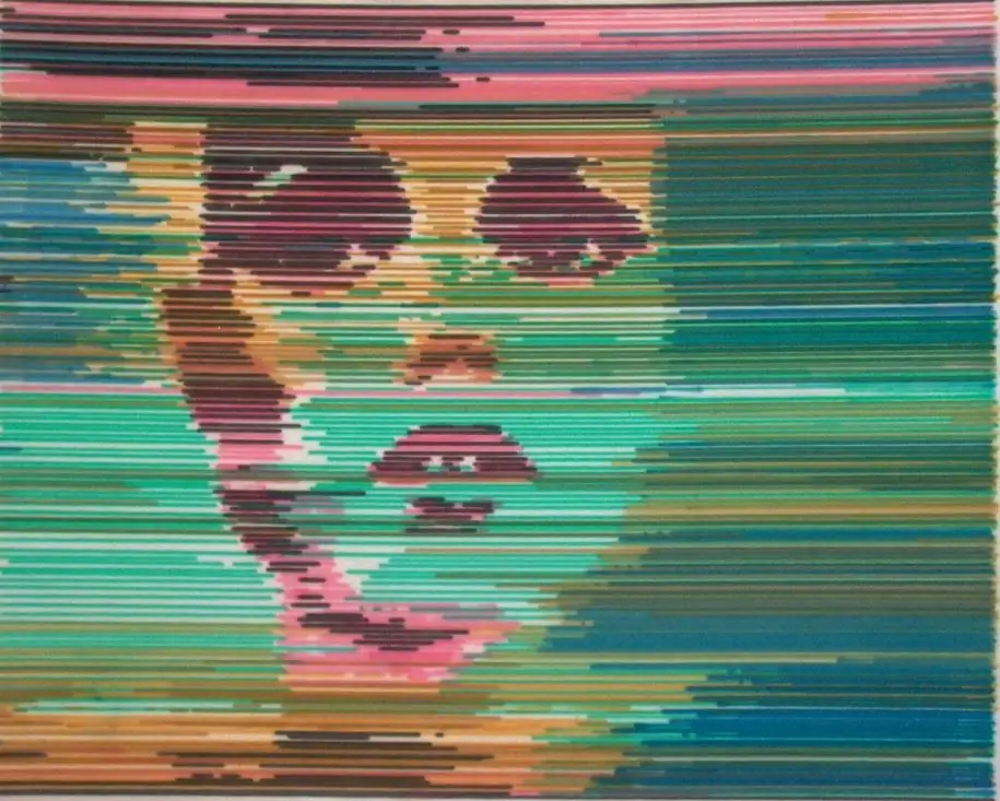 Идол, 1979, холст, масло 3х2 метра