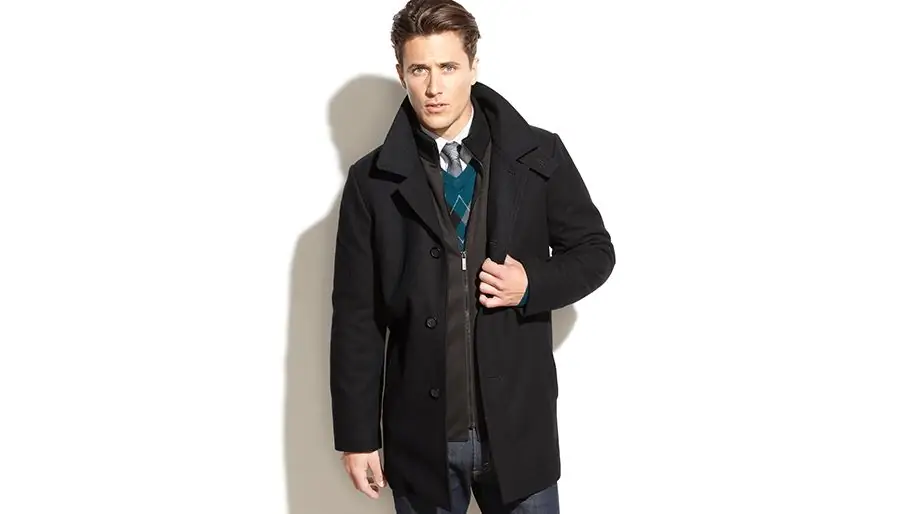 Пальто Kenneth Cole из смесовой шерсти Пальто Kenneth Cole из смесовой шерсти