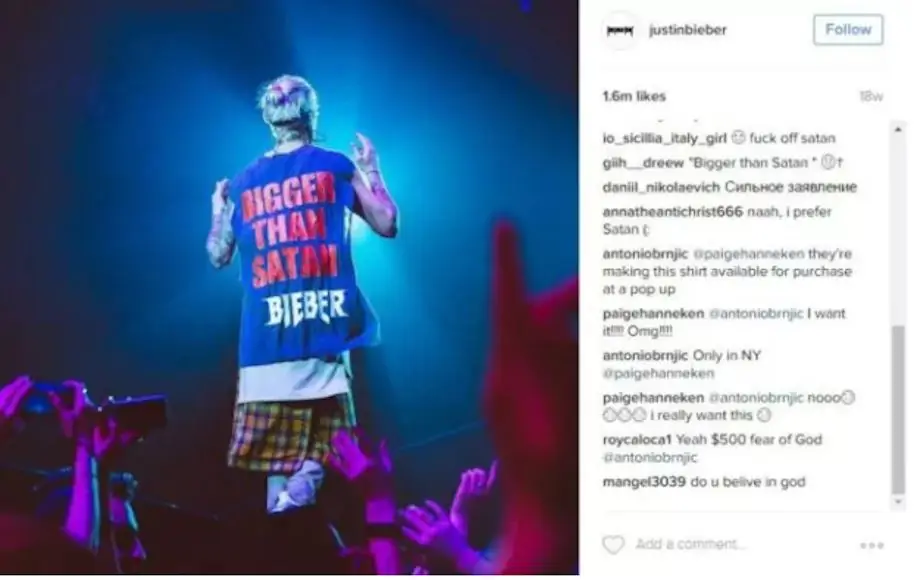 Изображение: Instagram/Джастин Бибер Изображение: Instagram/Джастин Бибер