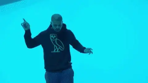Гифка с Дрейком из Hotline Bling Гифка с Дрейком из Hotline Bling