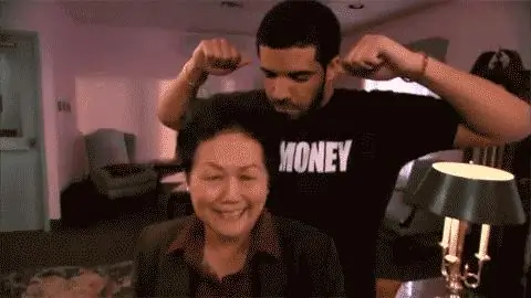 Drake танцует со стариками Drake танцует со стариками