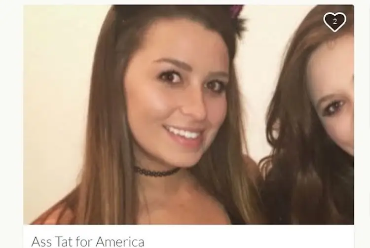 GoFundMe был запущен для горячего сторонника Дональда Трампа, который хочет татуировку на заднице «Запри ее»