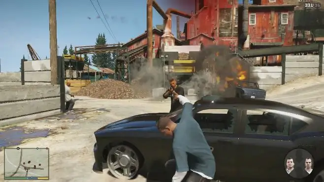 GTAV_Бой GTAV_Бой