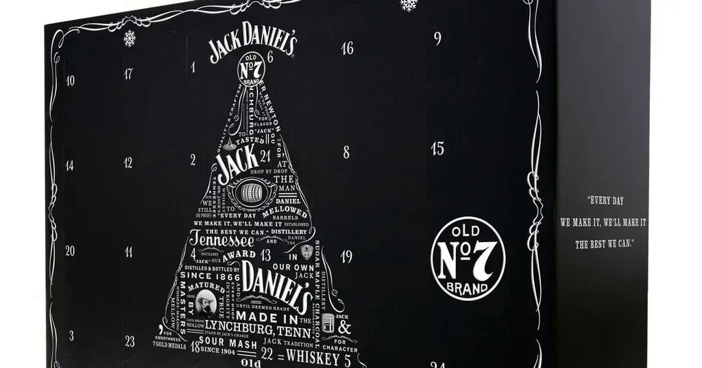 Jack Daniel's выпустит пьяный адвент-календарь в Великобритании
