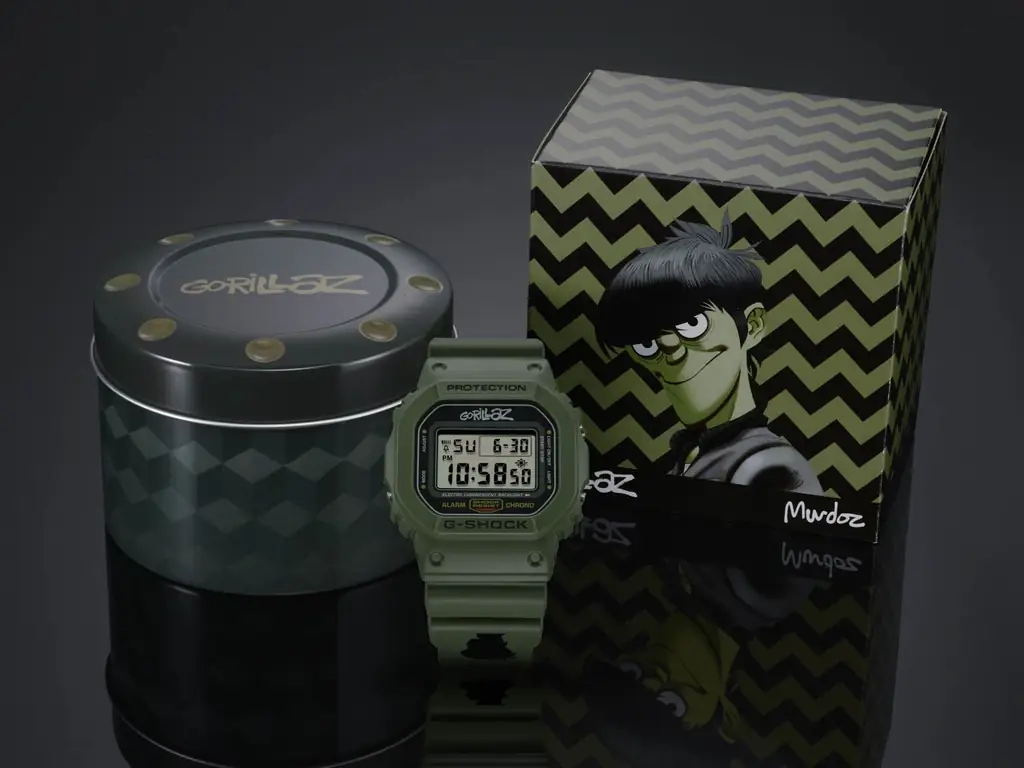 Совместная работа Casio G-Shock и Gorillaz Мёрдока Совместная работа Casio G-Shock и Gorillaz Мёрдока