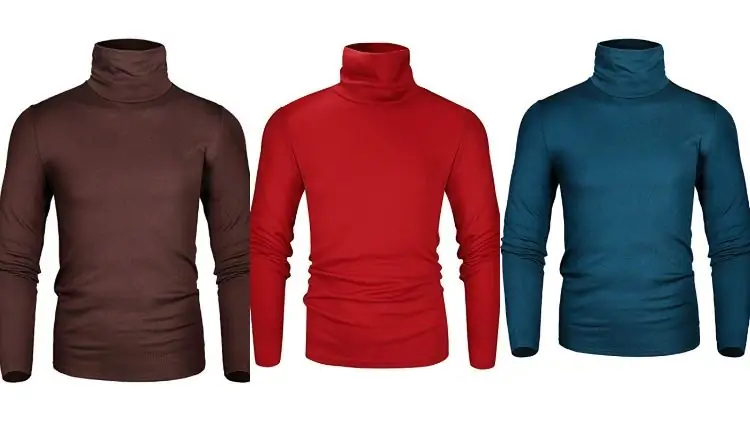 Derminpro Мужская водолазка Slim Fit Derminpro Мужская водолазка Slim Fit