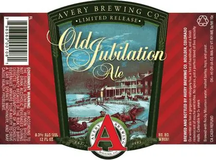 Старый эль Avery's Jubilation Старый эль Avery's Jubilation