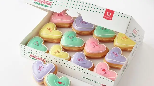 Krispy Kreme Valentine Conversation Donuts Krispy Kreme Valentine Conversation Donuts
