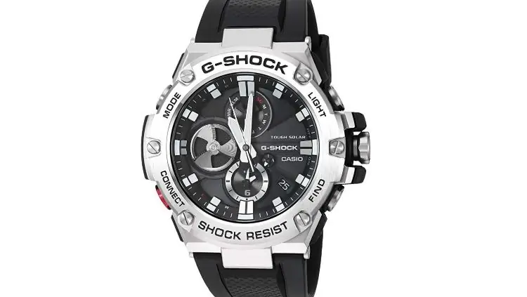 Мужские кварцевые часы Casio G-Shock из смолы для делового костюма Мужские кварцевые часы Casio G-Shock из смолы для делового костюма
