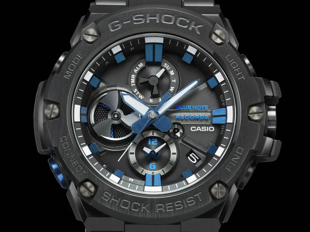 G-Shock X Blue Note Records, вид спереди G-Shock X Blue Note Records, вид спереди