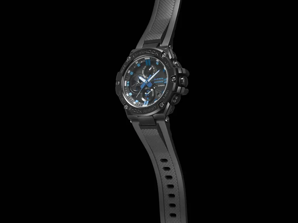 Вид группы часов G-Shock X Blue Note Records Вид группы часов G-Shock X Blue Note Records