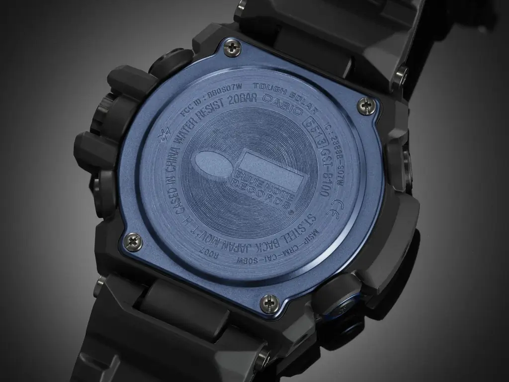 Задняя крышка G-Shock X Blue Note Records Задняя крышка G-Shock X Blue Note Records