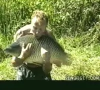 Ловля рыбы голыми руками в Индиане Ловля рыбы голыми руками в Индиане