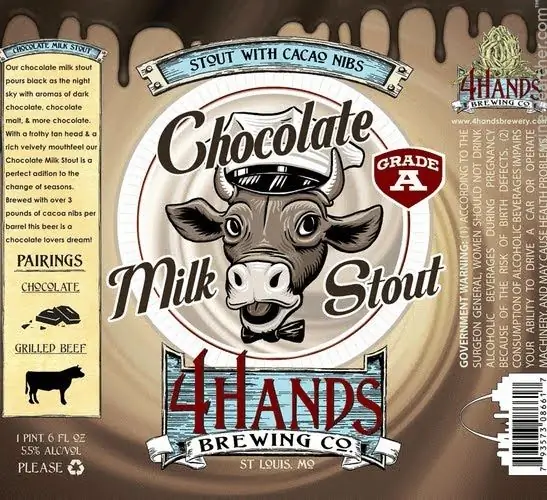 4Hands Шоколадный молочный стаут 4Hands Шоколадный молочный стаут