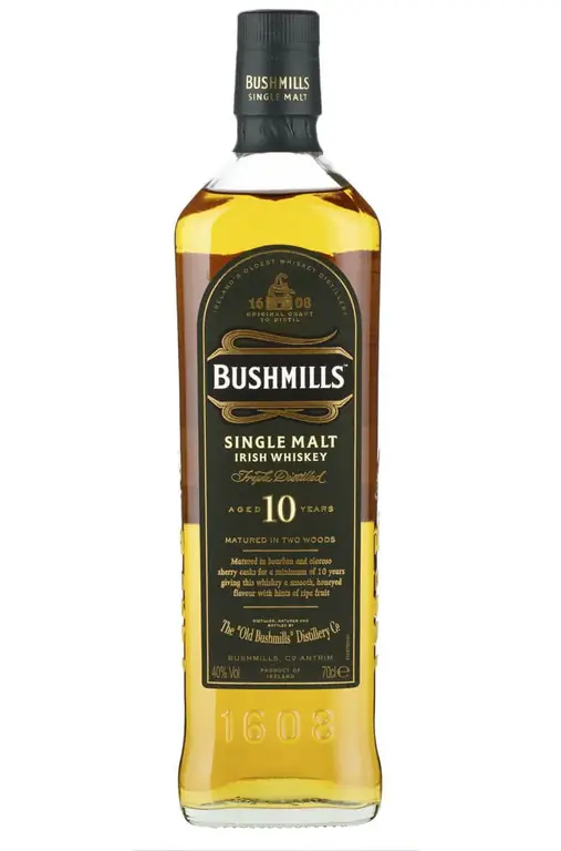 Ирландский виски – Bushmills 10-летней выдержки Ирландский виски – Bushmills 10-летней выдержки
