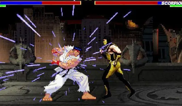 Плей-офф в пикселях: Street Fighter vs. Mortal Kombat