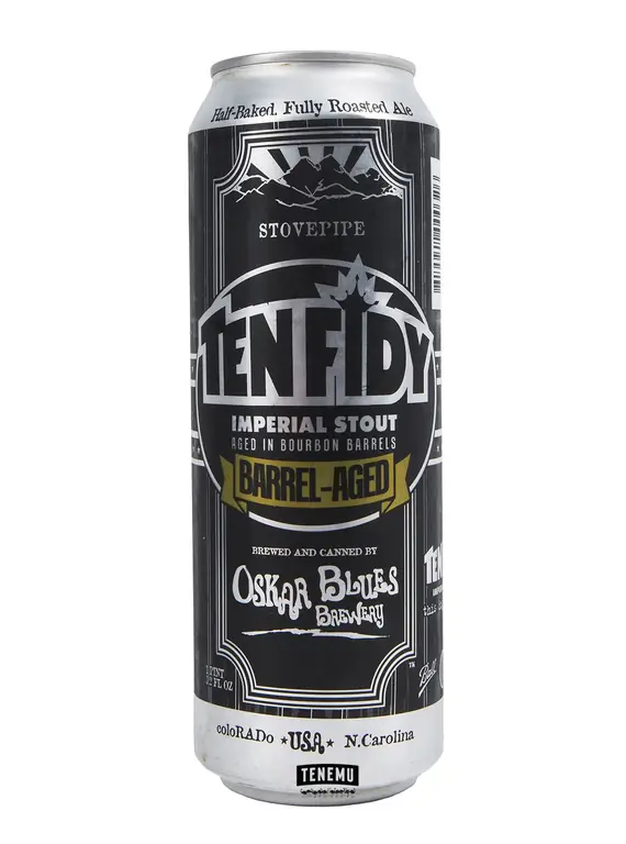 Стаут: Oskar Blues, выдержанный в бочках Ten Fidy Стаут: Oskar Blues, выдержанный в бочках Ten Fidy