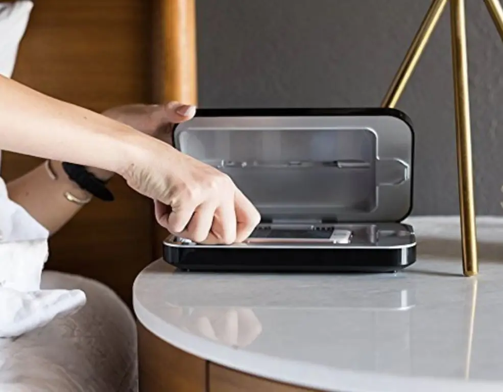PhoneSoap 3 УФ дезинфицирующее средство и зарядное устройство для сотовых телефонов PhoneSoap 3 УФ дезинфицирующее средство и зарядное устройство для сотовых телефонов