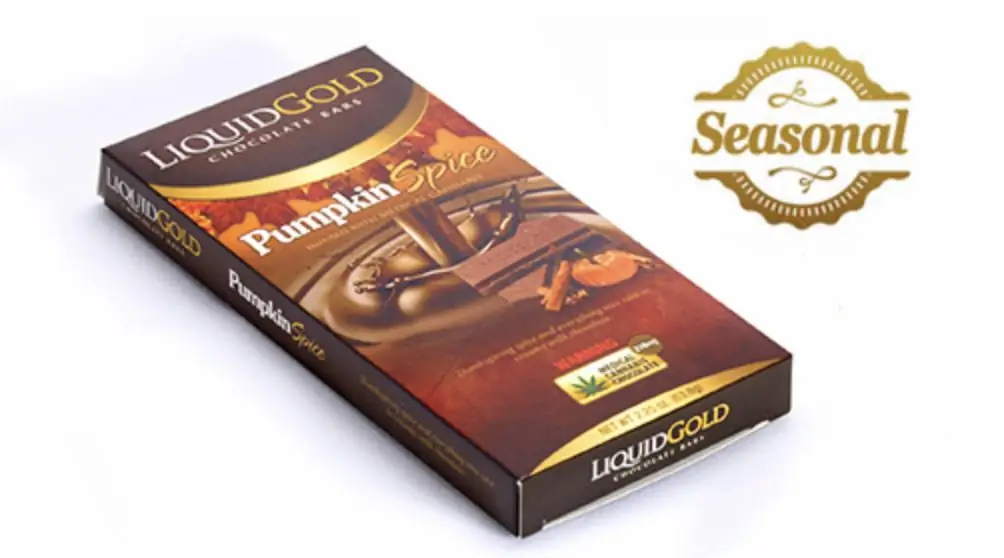 Шоколадный батончик Liquid Gold's Pumpkin Spice Шоколадный батончик Liquid Gold's Pumpkin Spice