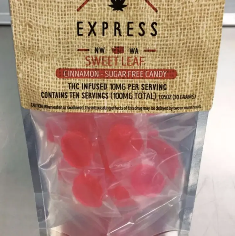 Карамель THC Express с корицей без сахара Карамель THC Express с корицей без сахара