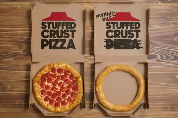 Pizza Hut теперь подает фаршированные корочки только в коробках, полностью превосходя сами пиццы