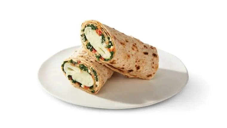 Starbucks Сэндвич со шпинатом, яичным белком и фетой