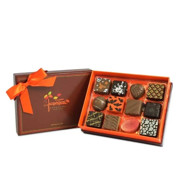 Шоколадные конфеты Jacques Torres на Хэллоуин Шоколадные конфеты Jacques Torres на Хэллоуин