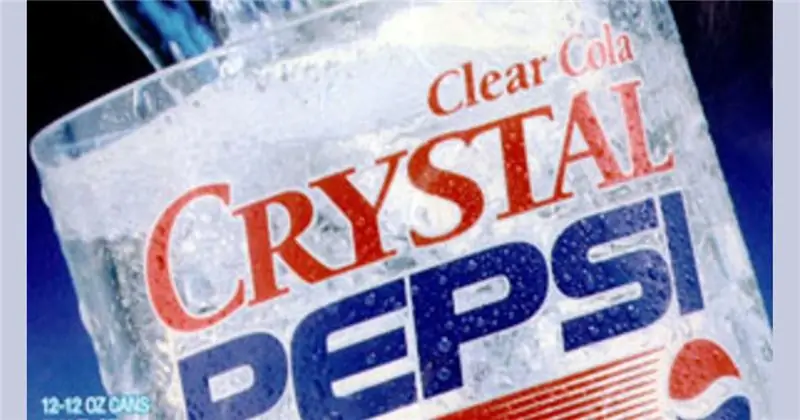 Crystal Pepsi возвращается в магазины