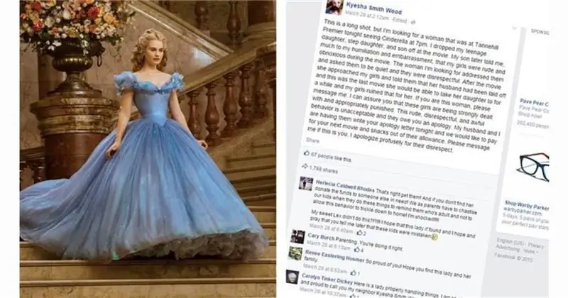 Мама из Алабамы опубликовала в Facebook извинения за своих детей' 'грубый' поведение в кинотеатре