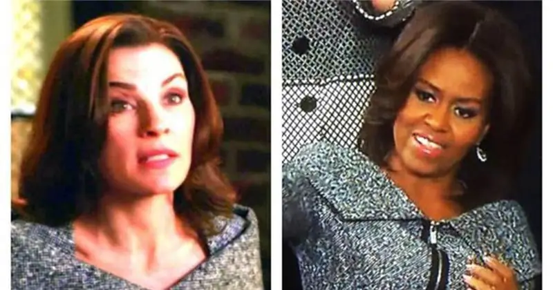 Первая леди Мишель Обама на канале 'Good Wife' Адрес государства Союза