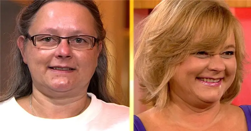 'Wowwww!' Женщина не узнает себя после макияжа