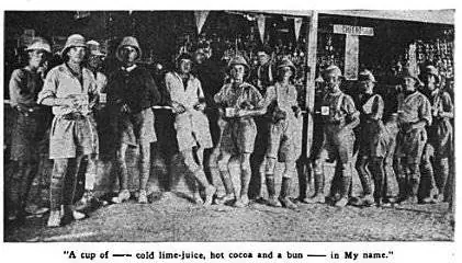 Винтажная столовая YMCA в Египте. Группа солдат позирует. Винтажная столовая YMCA в Египте. Группа солдат позирует.