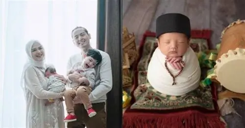 8 Фотосессия новорожденных Baby Jourell, Cut Meyriska's Child, Исламская тема