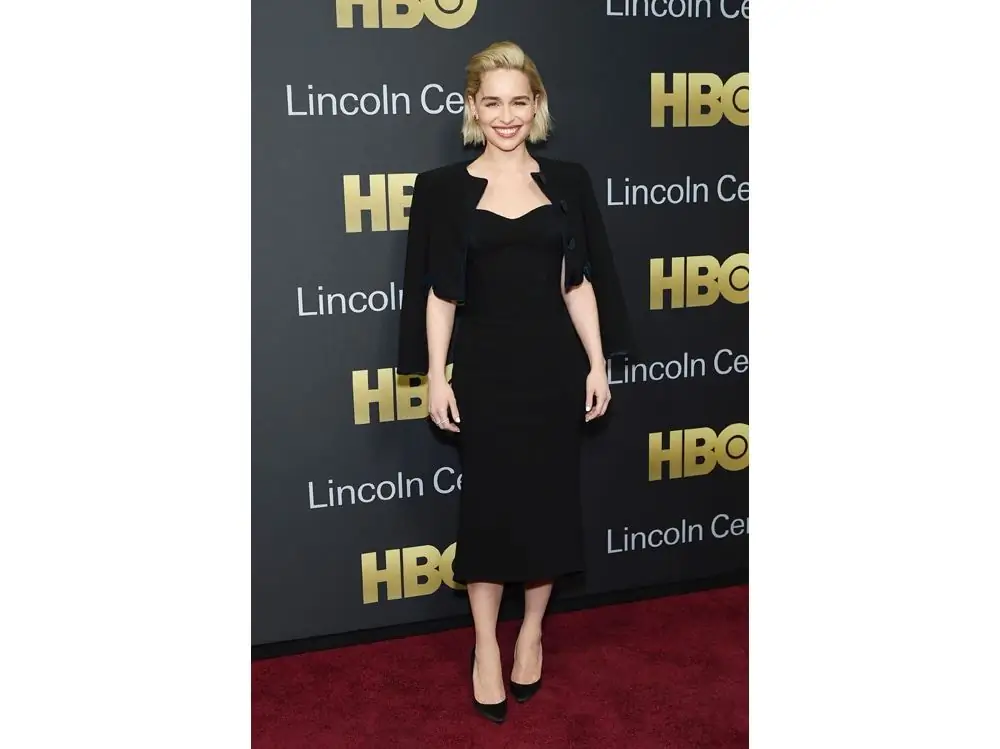 Emilia-Clarke-in-Zac-Posen-getty