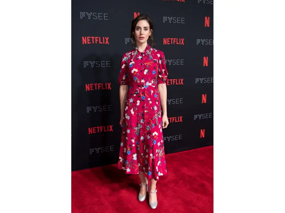 Alison-Brie-in-Erdem-getty