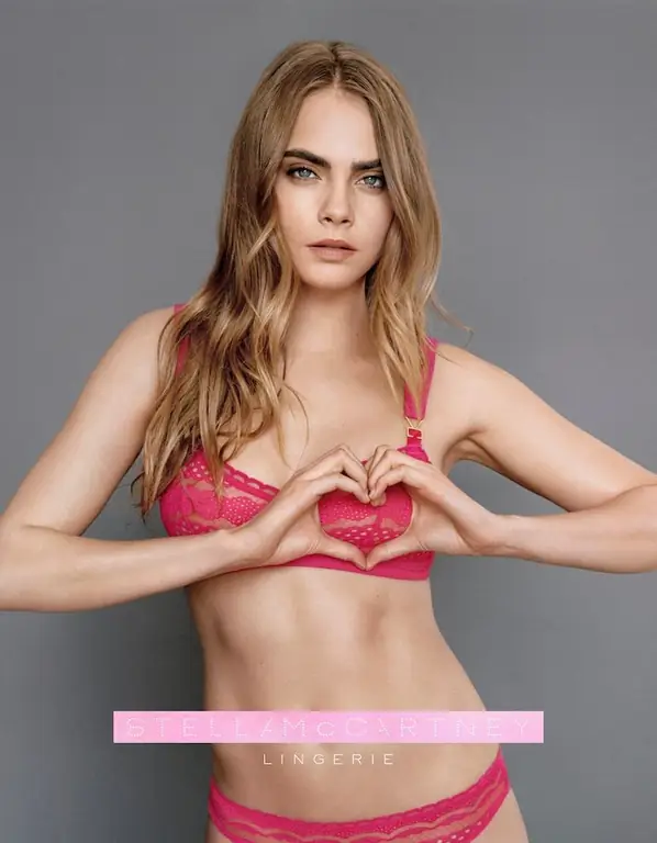 Cara Delevingne - Stella McCartney - lingerie_verticale Cara Delevingne - Stella McCartney - lingerie_verticale
