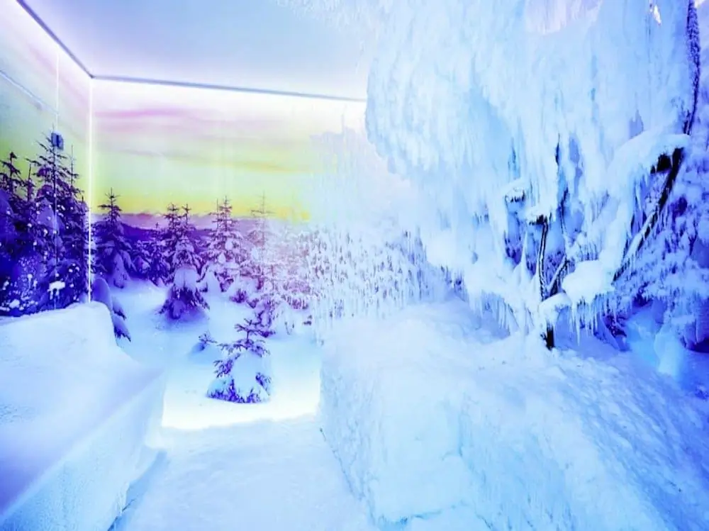 sauna della neve, hotel quelle