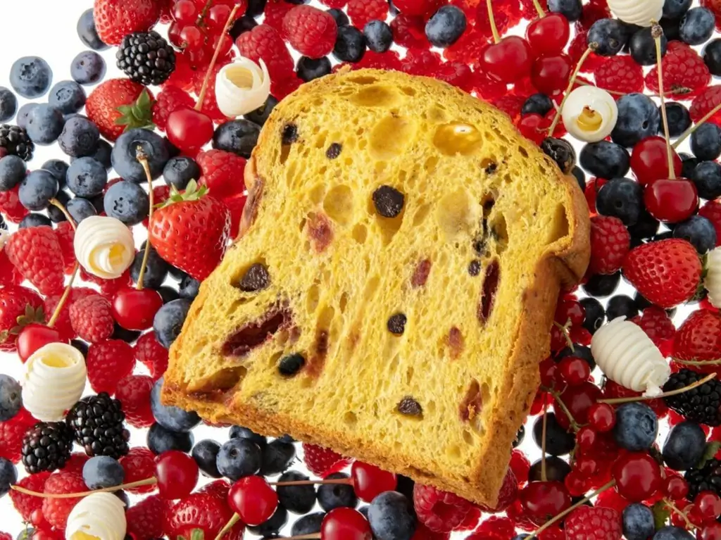 Panettone ai frutti rossi - AtelieReale - Ph. Davide Dutto Panettone ai frutti rossi - AtelieReale - Ph. Davide Dutto