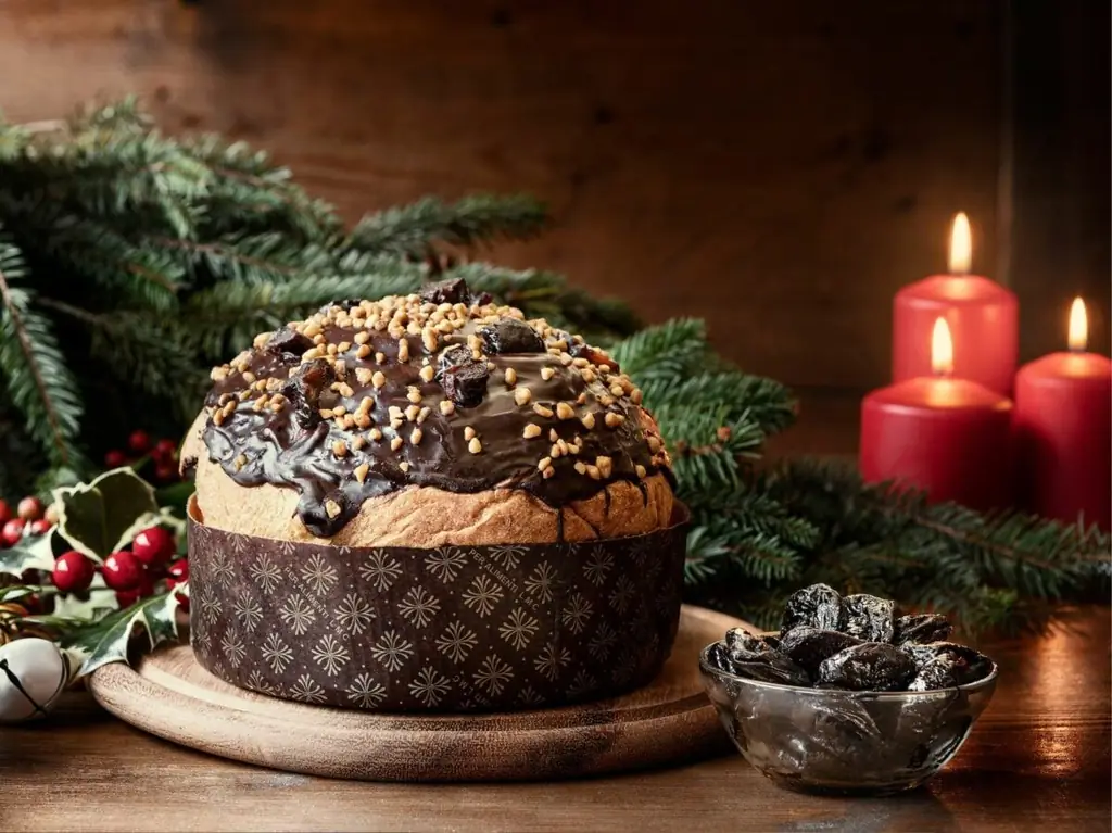 Panettone incanto prugne della California panettoni artigianali delivery consegna domicilio Panettone incanto prugne della California panettoni artigianali delivery consegna domicilio