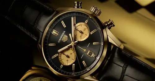 Tag Heuer представляет черную & золотую версию часов для вождения Carrera